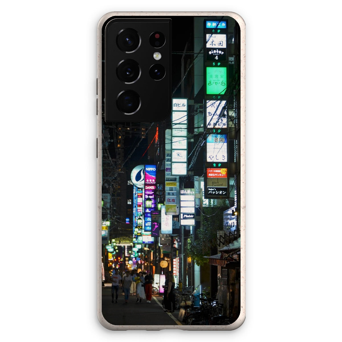 Streets: Neon Lights, Japan Eco Phone Case