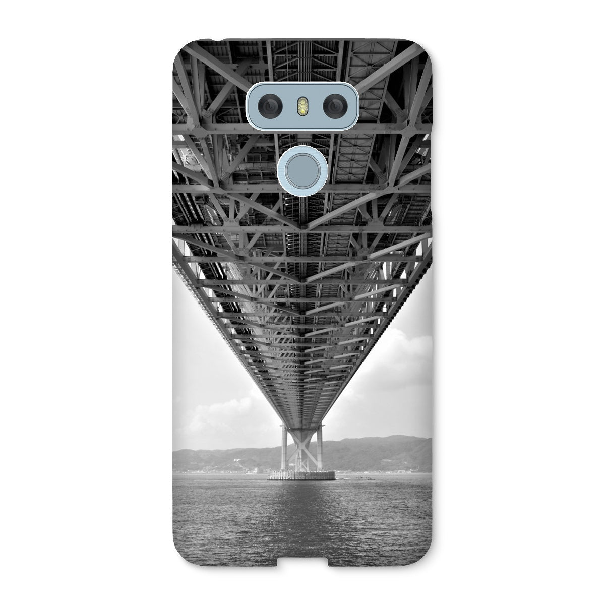 Engineering: Bridge Perspective, B&W Snap Phone Case