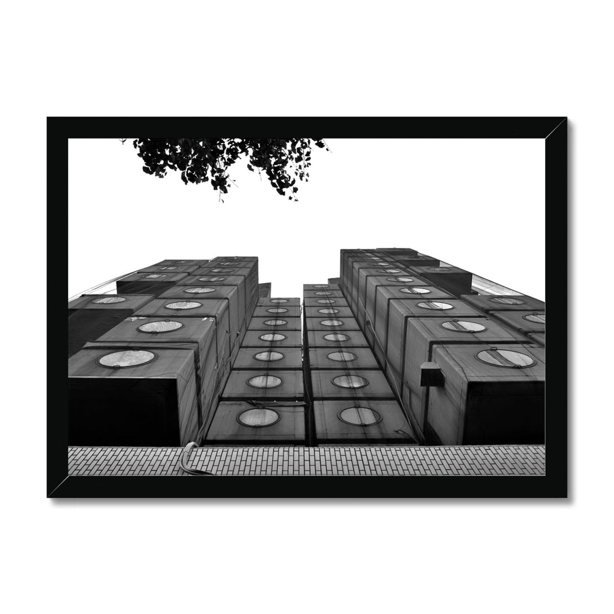 Architecture: Capsule Hotel Framed Print