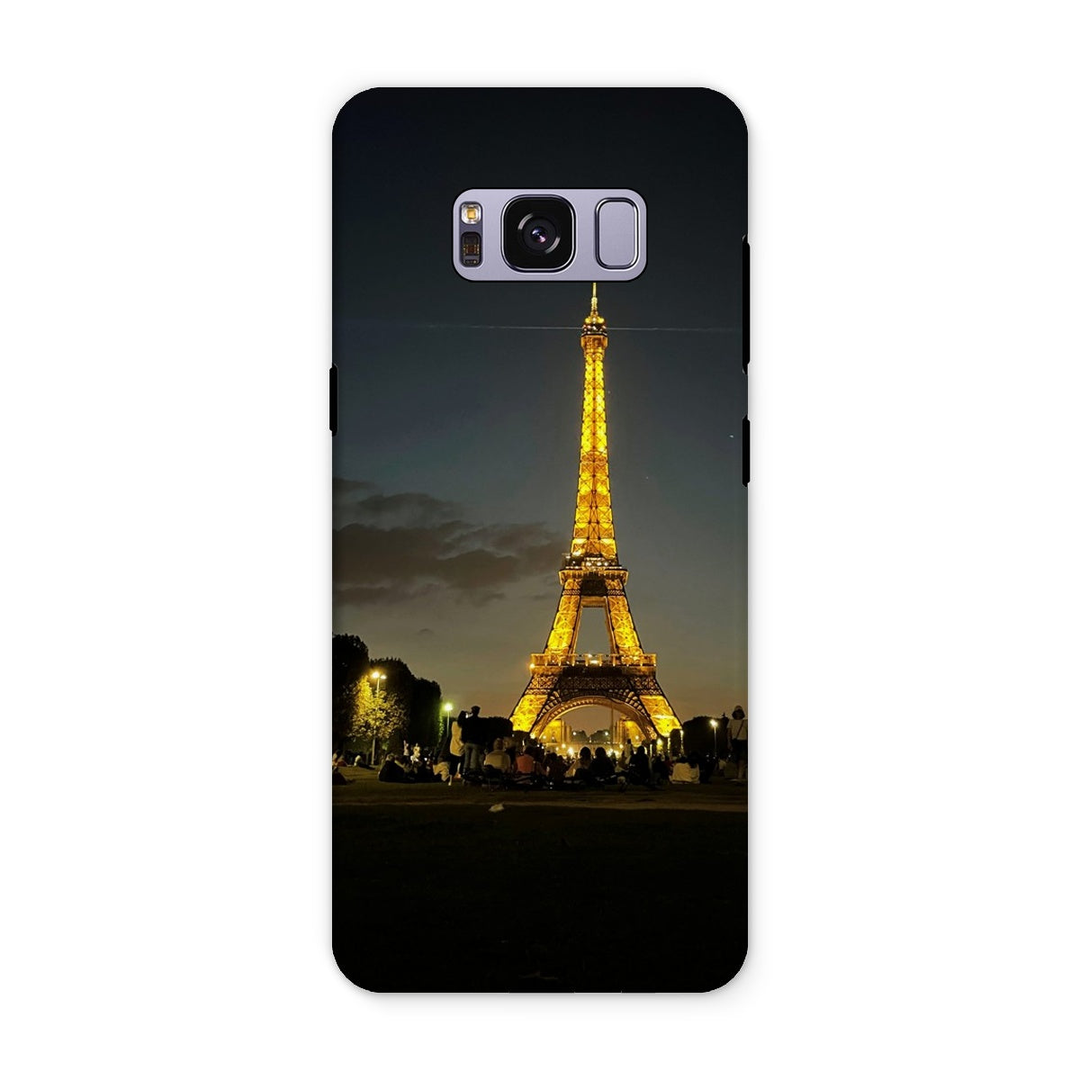 Architecture: Effiel Tower by Night, Paris, France Tough Phone Case