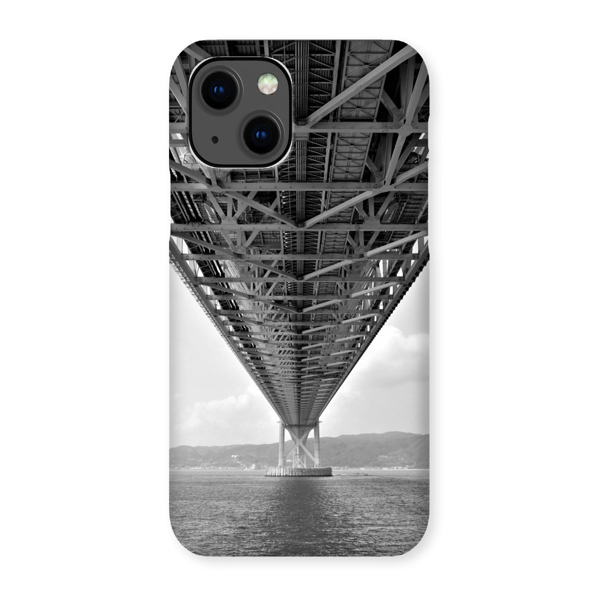 Engineering: Bridge Perspective, B&W Snap Phone Case