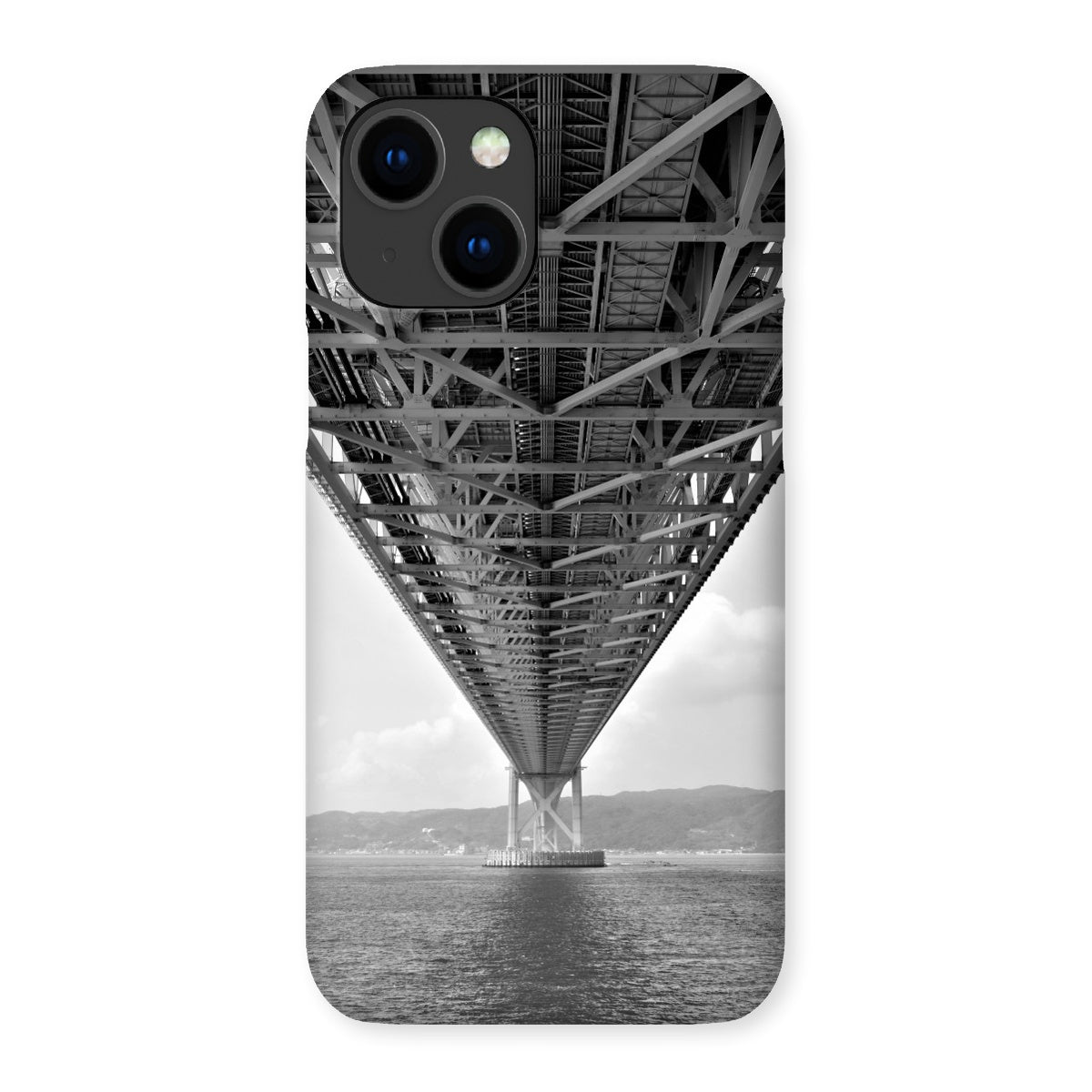 Engineering: Bridge Perspective, B&W Snap Phone Case