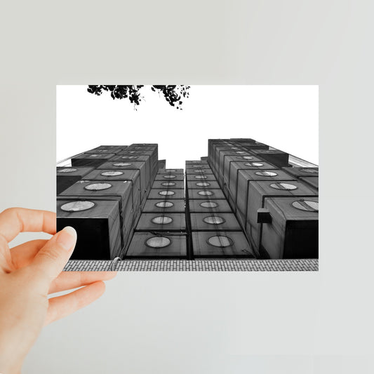 Architecture: Capsule Hotel Classic Postcard