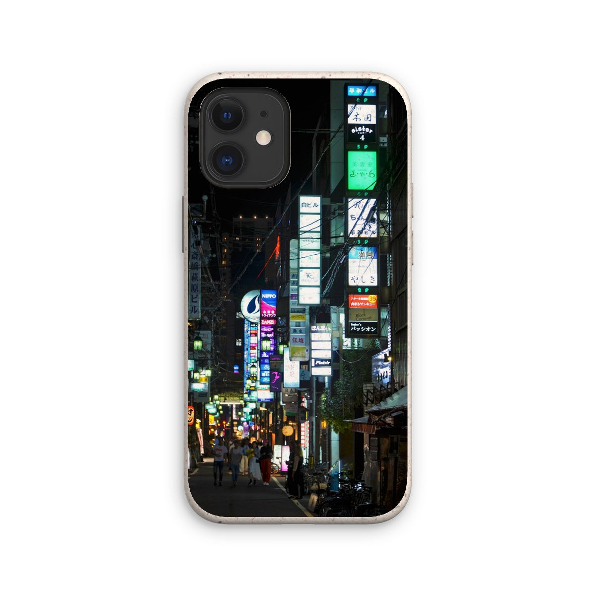 Streets: Neon Lights, Japan Eco Phone Case