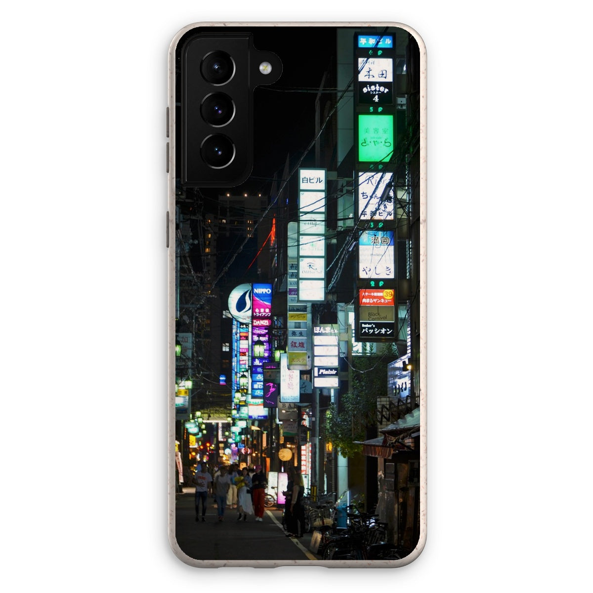 Streets: Neon Lights, Japan Eco Phone Case