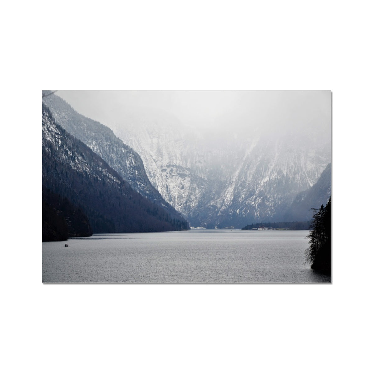 Mountain Lake Landscape Fine Art Print