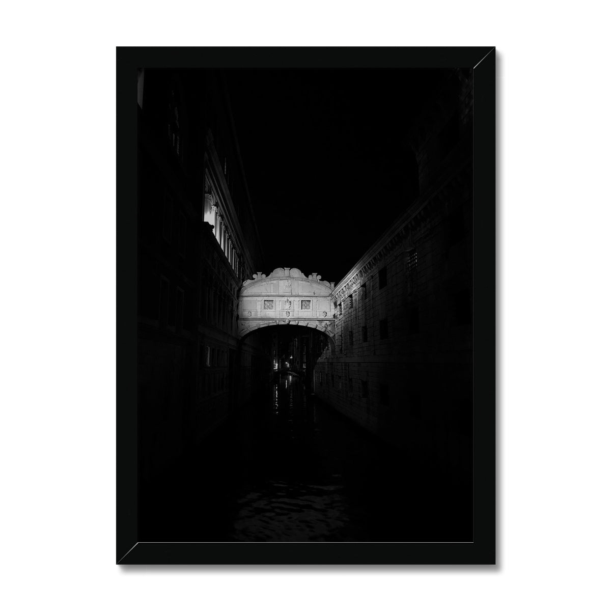 Architecture: Ponte dei Sospiri, Venezia, Italy Framed Print