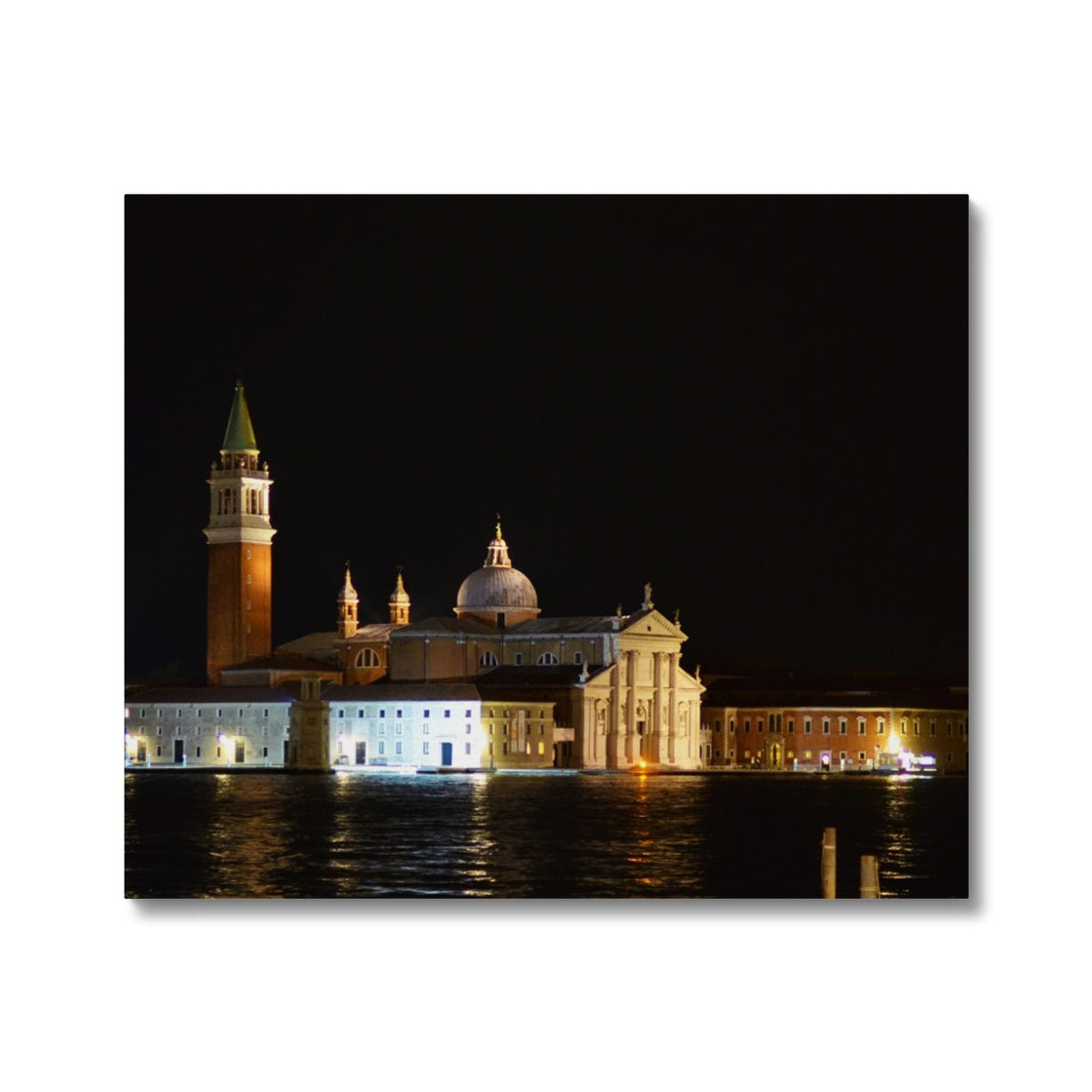 Venice by Night: Piazza San Marco Canvas