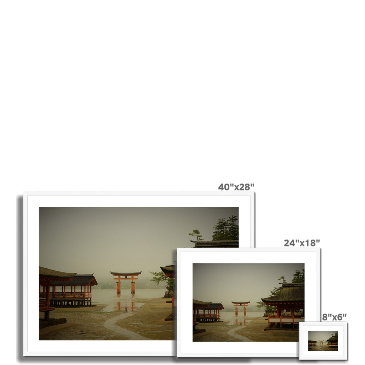 Landscape: Miyajima, Japan Framed & Mounted Print