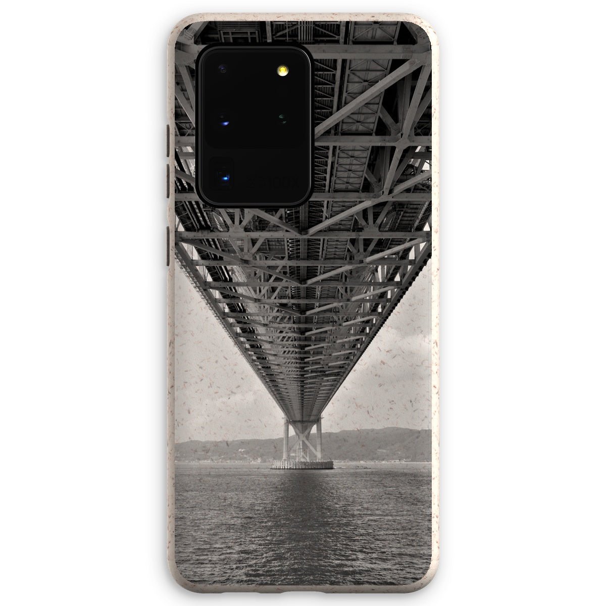 Engineering: Bridge Perspective, B&W Eco Phone Case