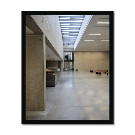 Architecture: Linear Space Framed Print