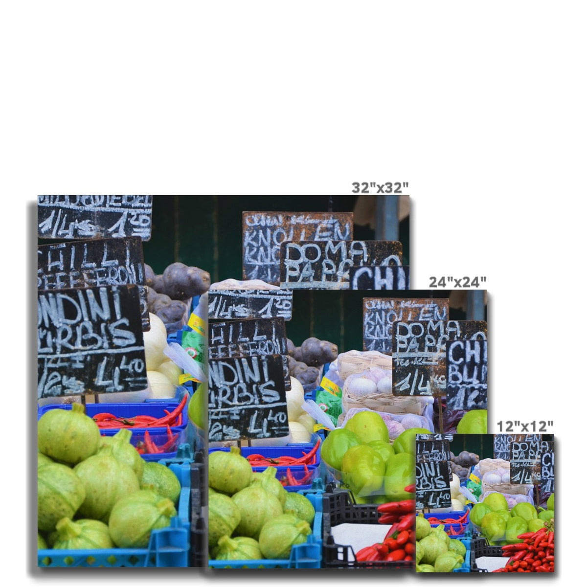 Foods: Market Selection Canvas