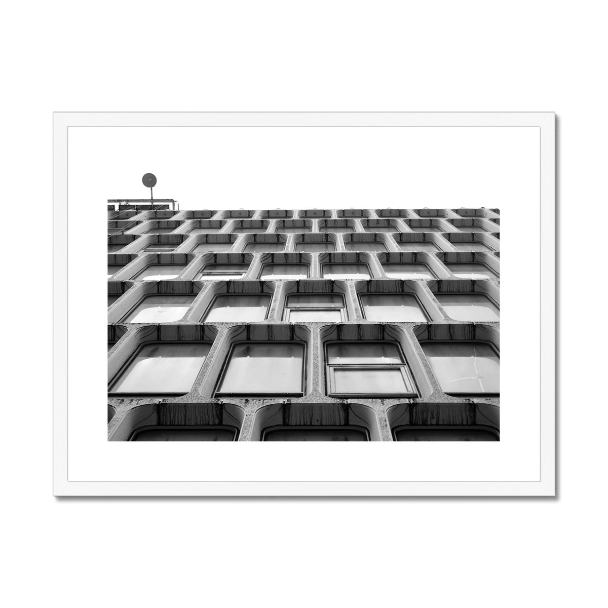 Architecture: Facade Framed & Mounted Print