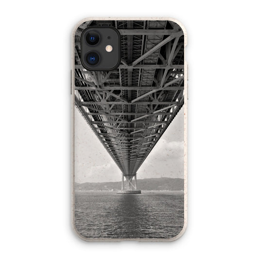 Engineering: Bridge Perspective, B&W Eco Phone Case