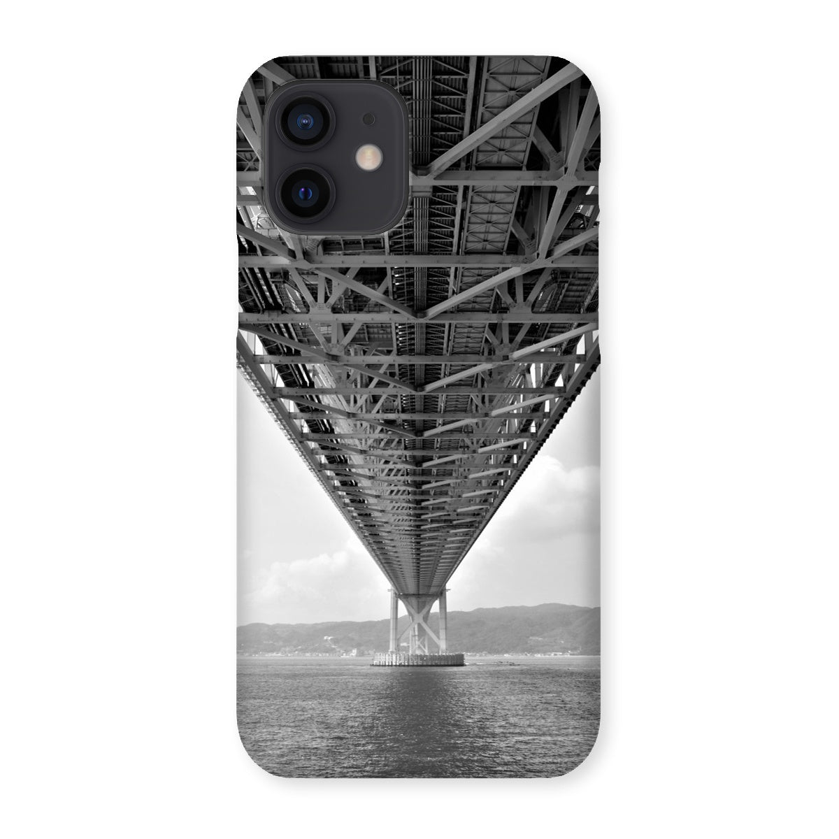 Engineering: Bridge Perspective, B&W Snap Phone Case