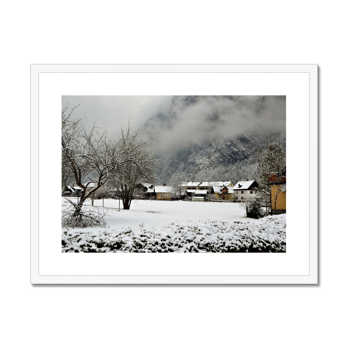 Landscape: Winter Framed & Mounted Print