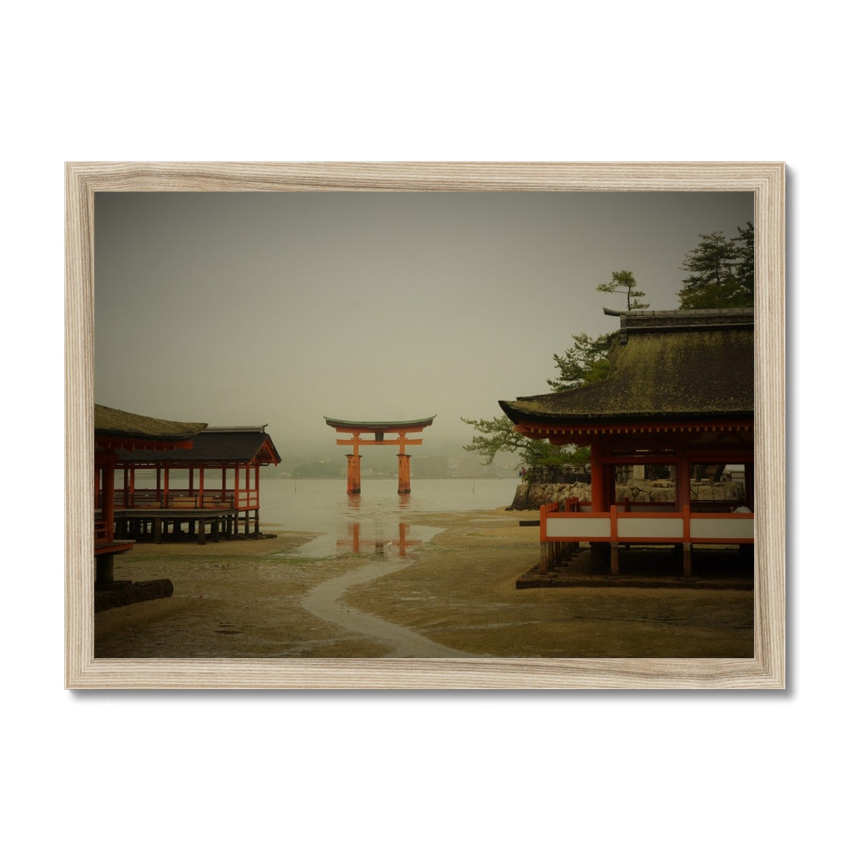 Landscape: Miyajima, Japan Framed Print