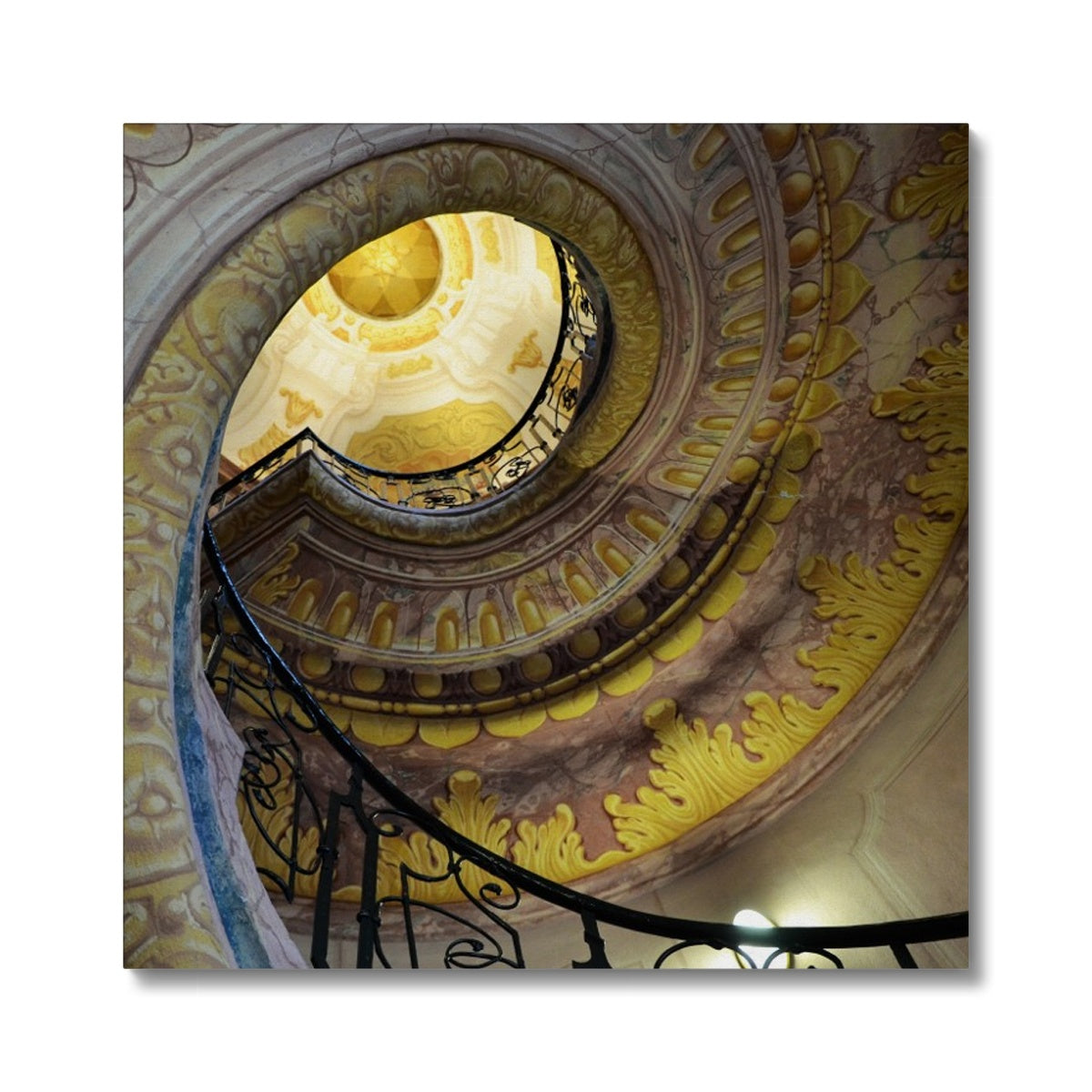 Architecture: Decorative Staircase Canvas