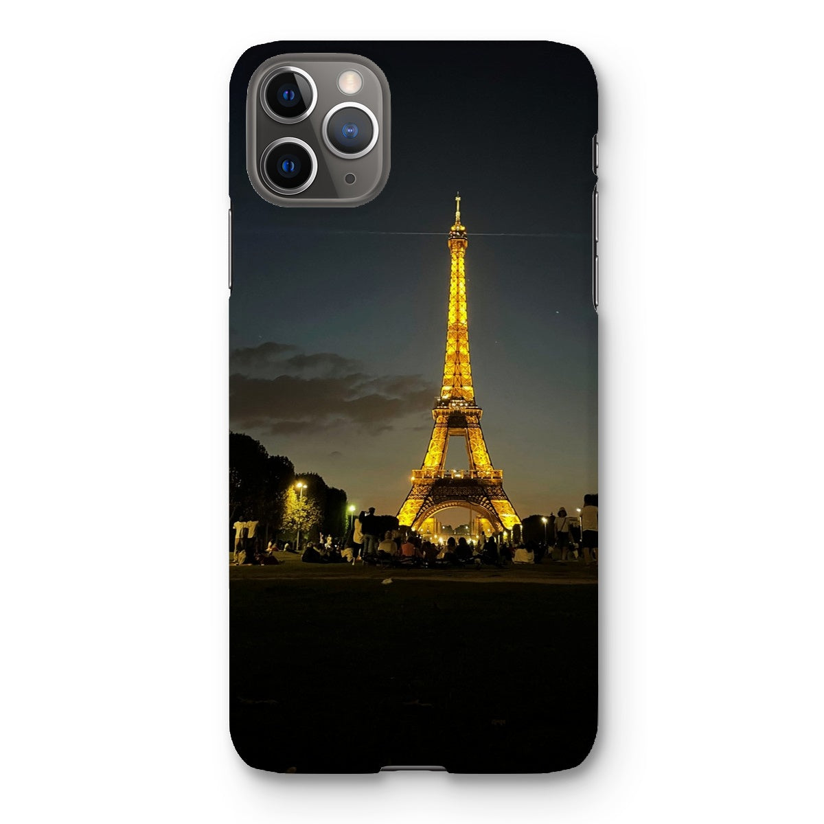 Architecture: Effiel Tower by Night, Paris, France Snap Phone Case