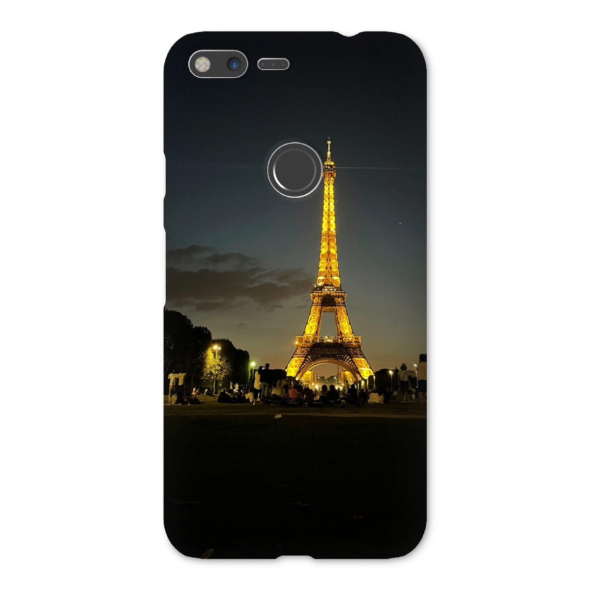 Architecture: Effiel Tower by Night, Paris, France Snap Phone Case