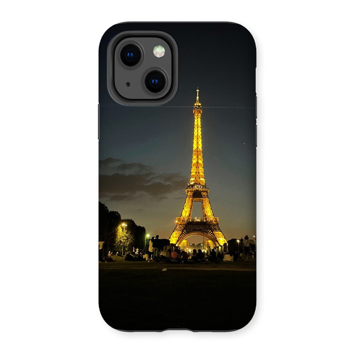 Architecture: Effiel Tower by Night, Paris, France Tough Phone Case