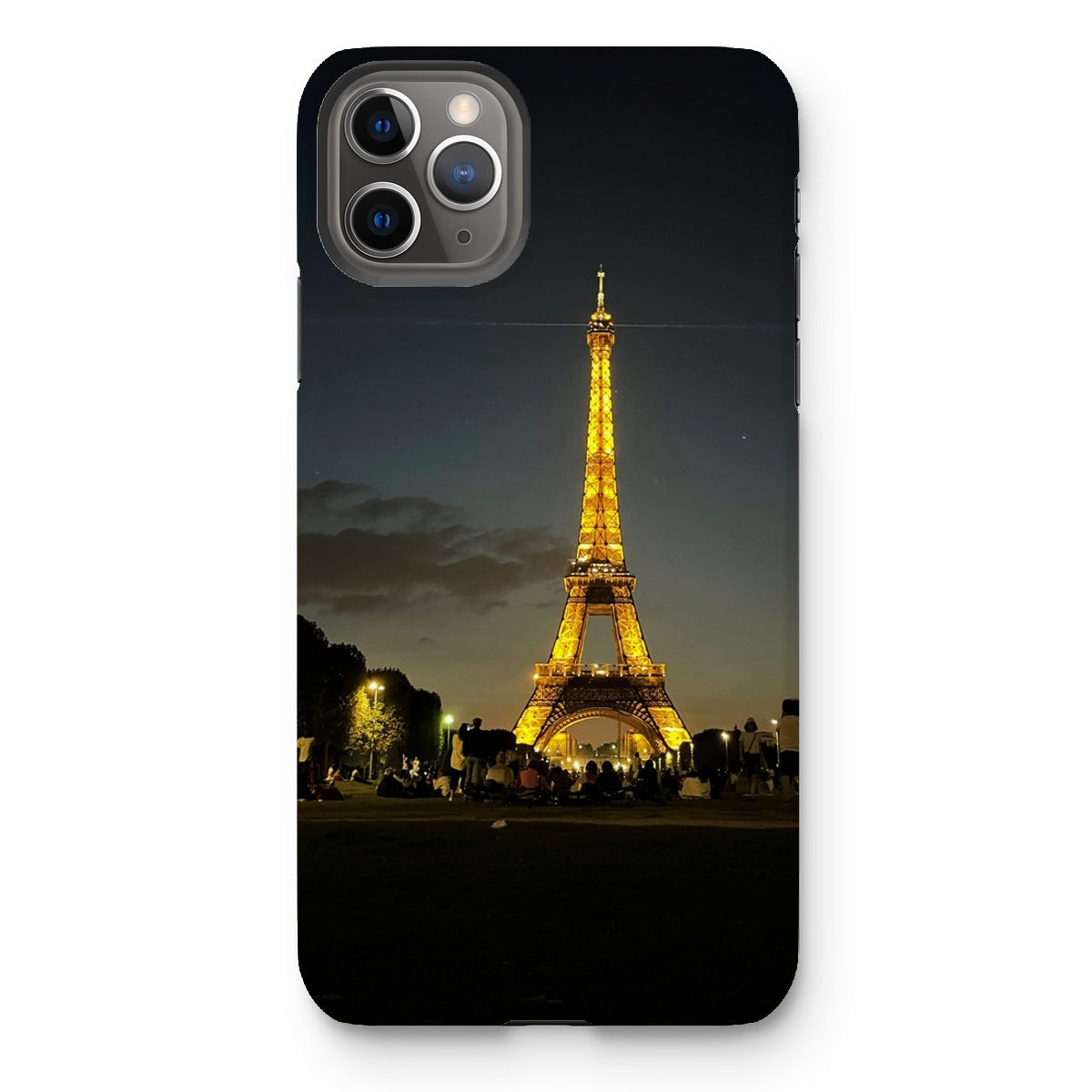 Architecture: Effiel Tower by Night, Paris, France Tough Phone Case