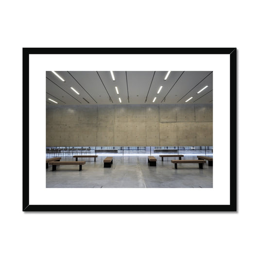 Architecture: Floating Structure Framed & Mounted Print