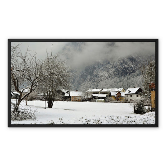 Landscape: Winter Framed Canvas