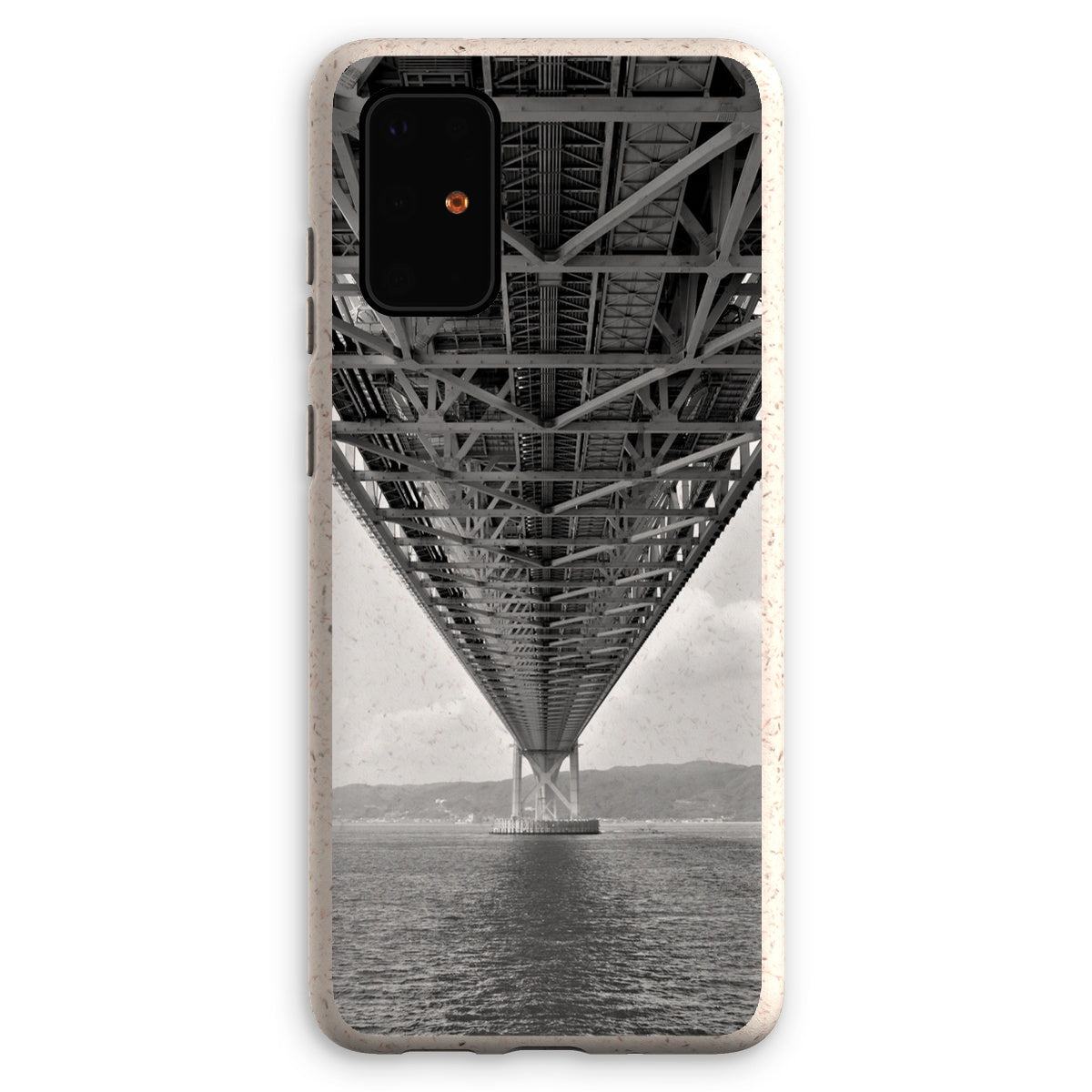 Engineering: Bridge Perspective, B&W Eco Phone Case