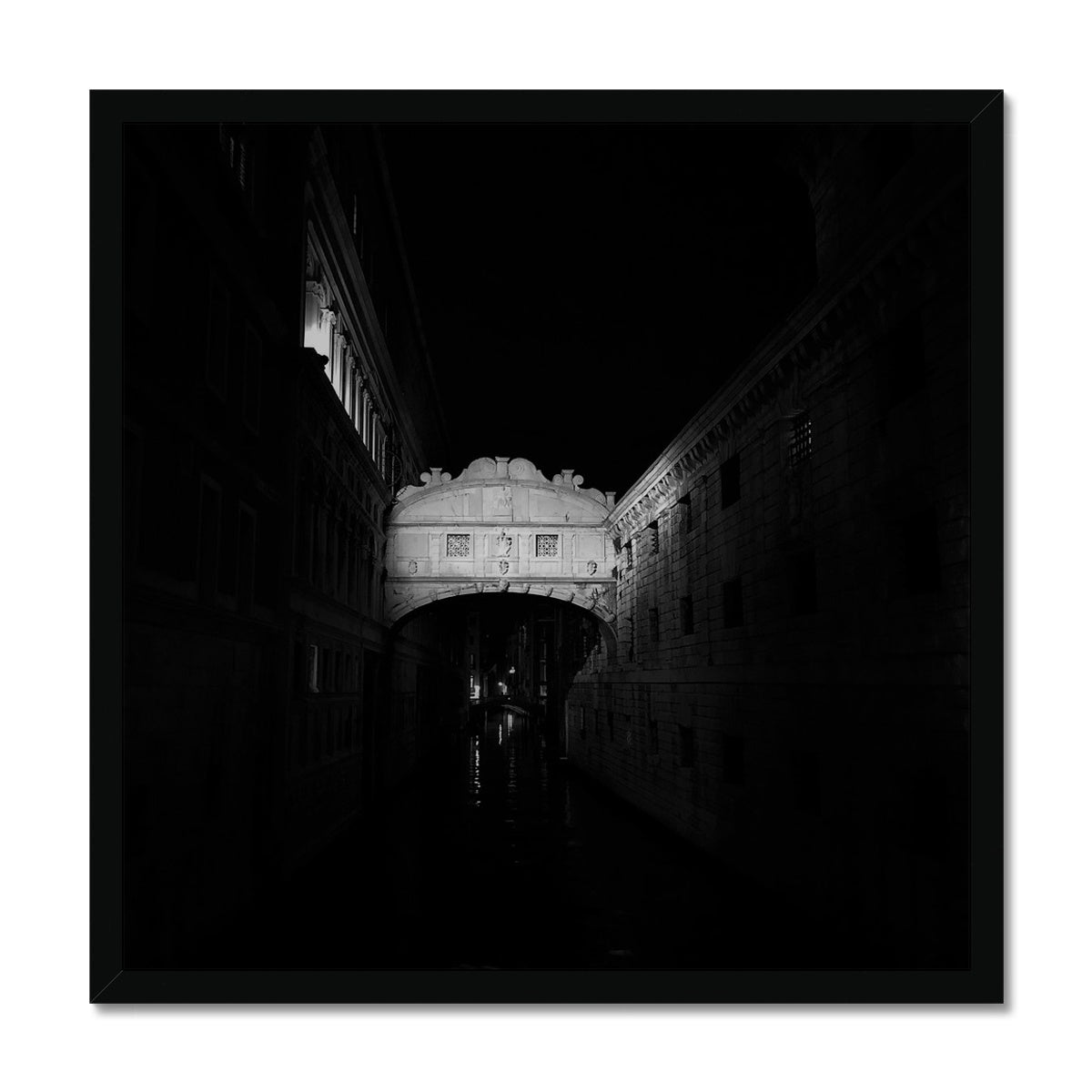 Architecture: Ponte dei Sospiri, Venezia, Italy Framed Print