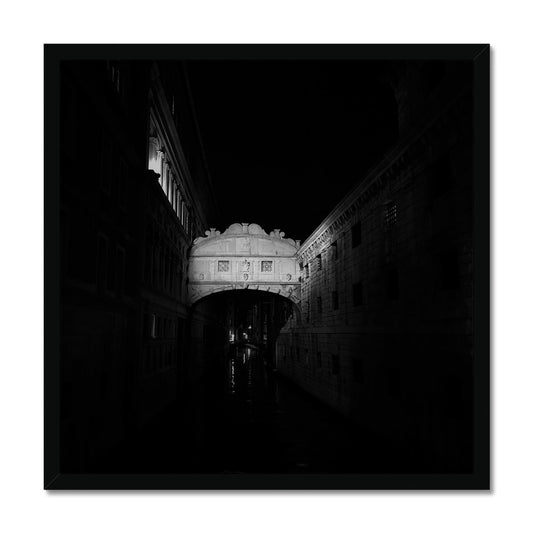 Architecture: Ponte dei Sospiri, Venezia, Italy Framed Print