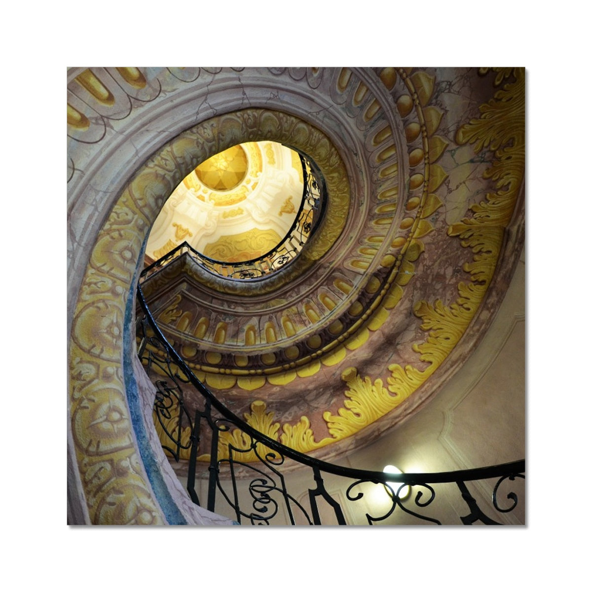 Architecture: Decorative Staircase Fine Art Print