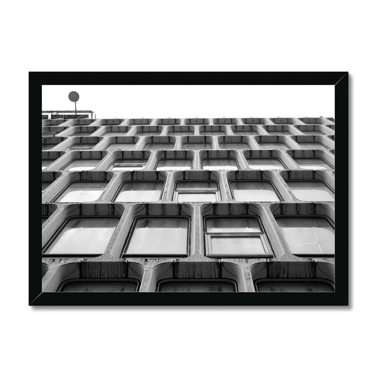 Architecture: Facade Framed Print