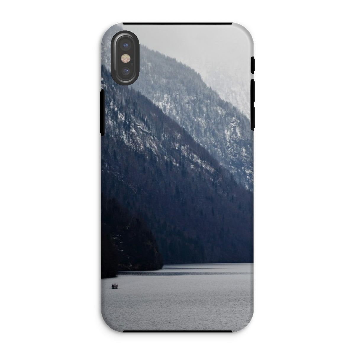 Mountain Lake Landscape Tough Phone Case