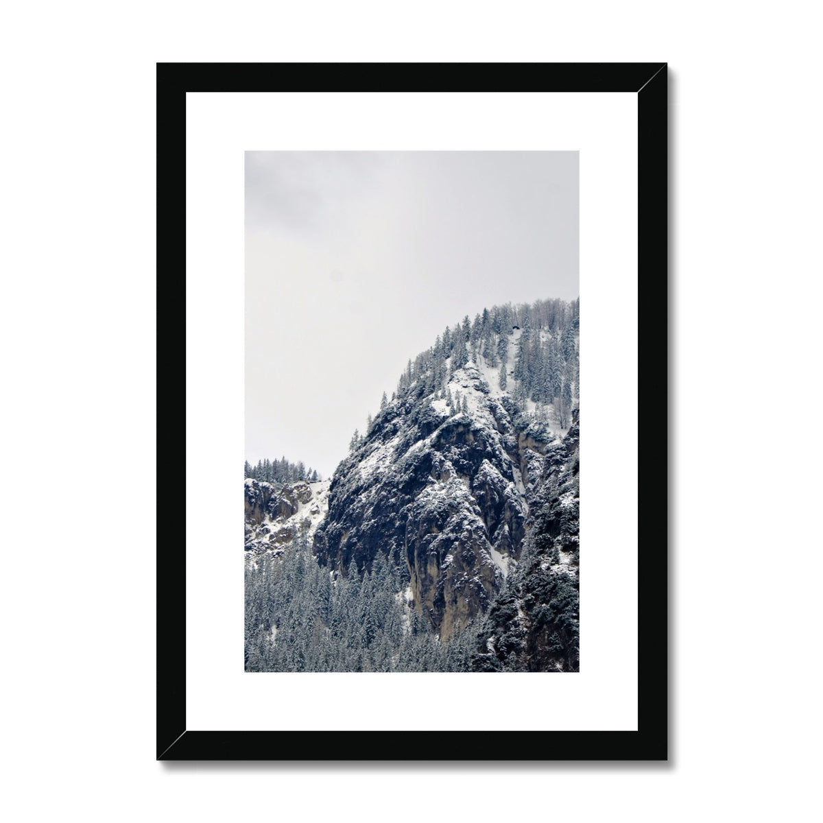 Mountain Landscape: Alps, Italy Framed & Mounted Print