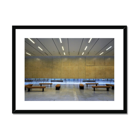 Architecture: Floating Structure (Warm) Framed & Mounted Print