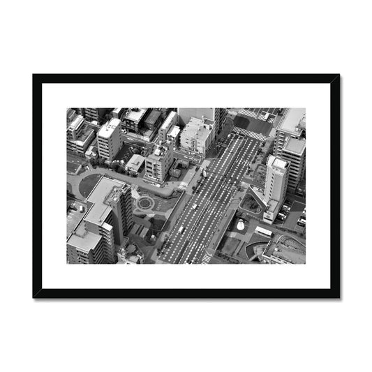 Tokyo Cityscape, Japan Framed & Mounted Print