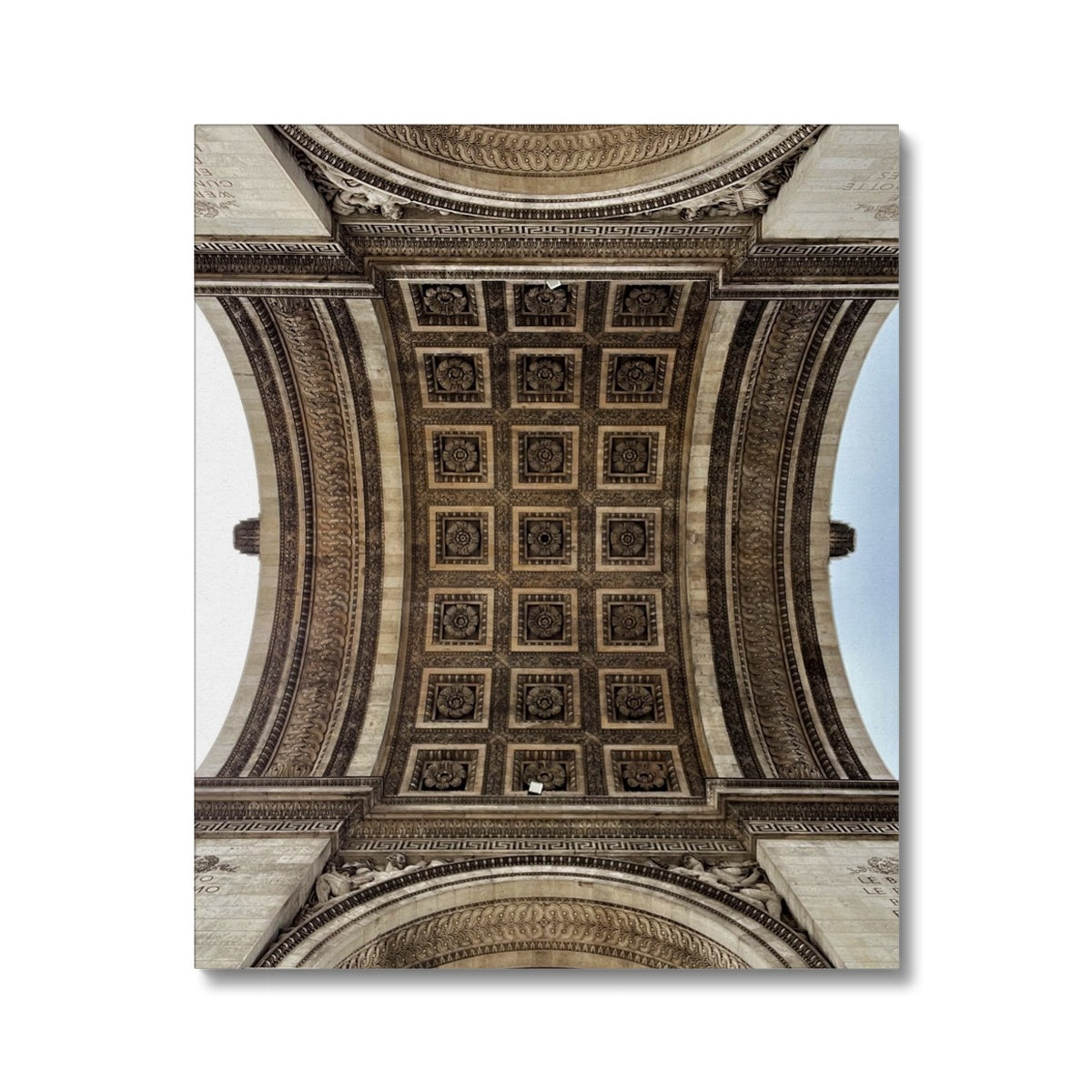 Architecture: Arc du Triomphe, Paris, France Canvas