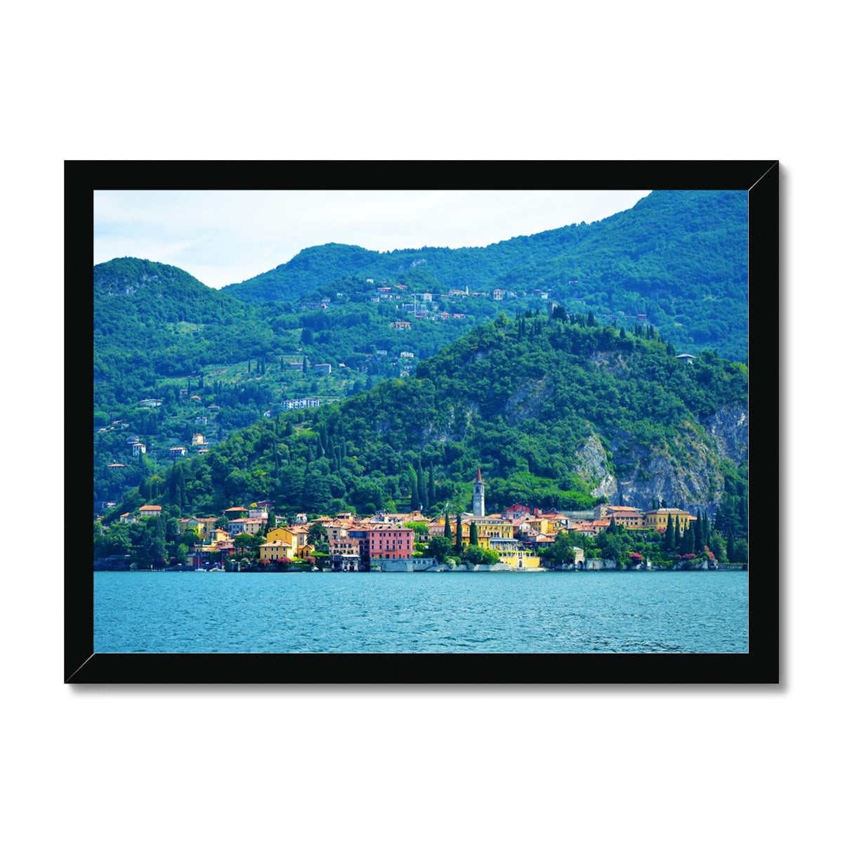 Landscape: Lake Como, Italy Framed Print