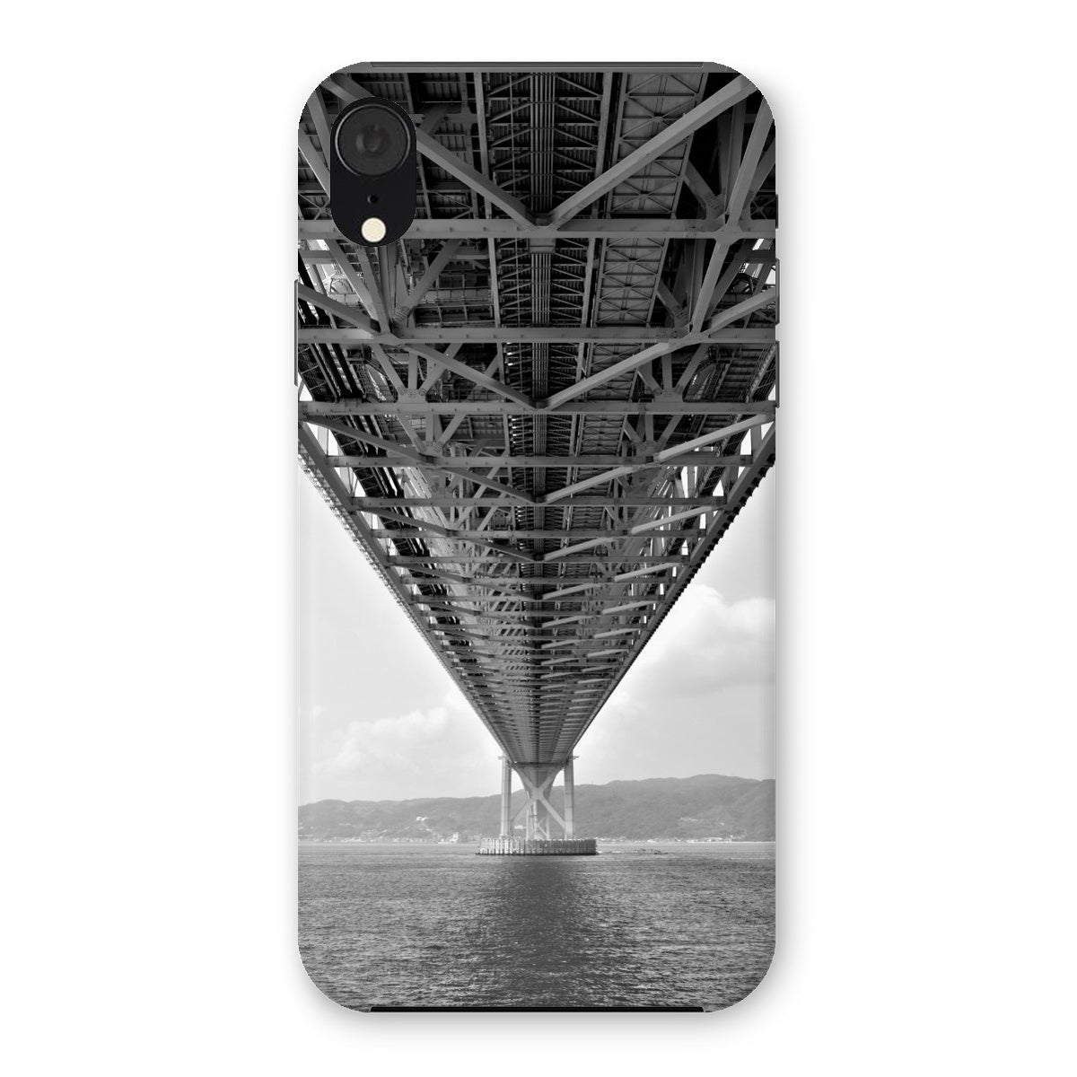 Engineering: Bridge Perspective, B&W Snap Phone Case