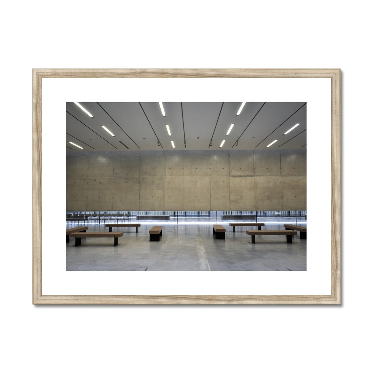 Architecture: Floating Structure Framed & Mounted Print