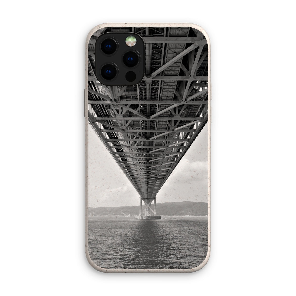 Engineering: Bridge Perspective, B&W Eco Phone Case