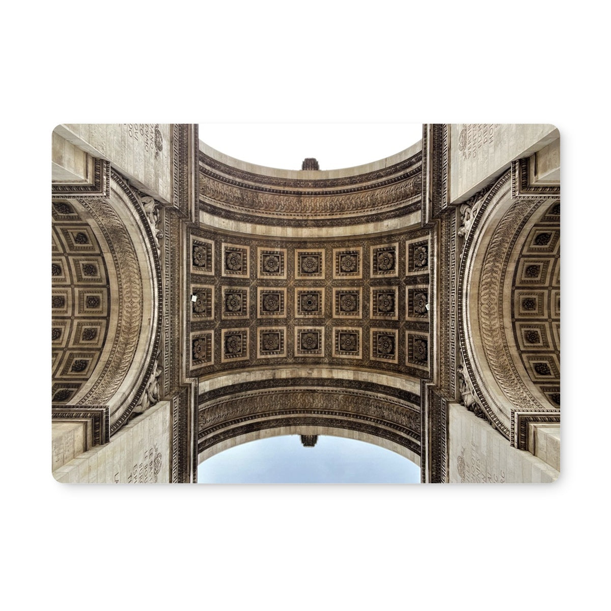 Architecture: Arc du Triomphe, Paris, France Placemat