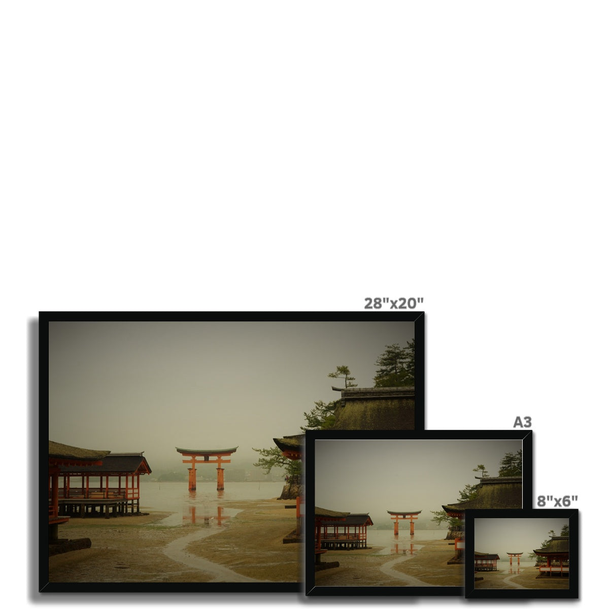 Landscape: Miyajima, Japan Framed Print