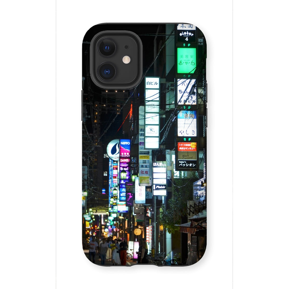 Streets: Neon Lights, Japan Tough Phone Case