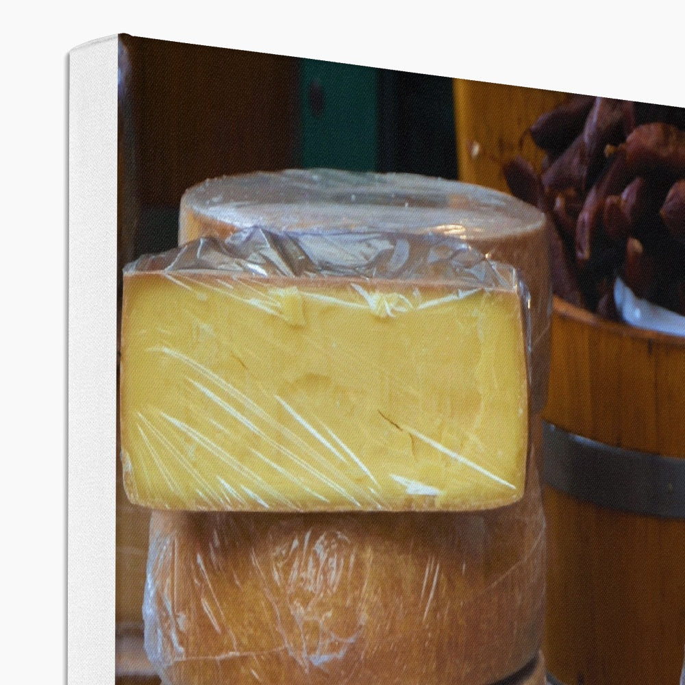 Foods: Cheeses Canvas