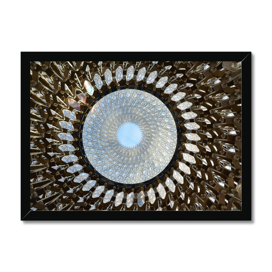 Abstract Photo: Sphere Framed Print