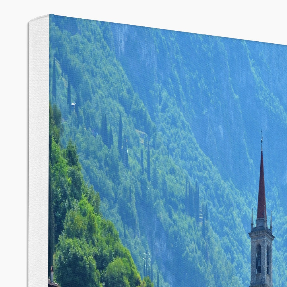 Streets: Lake Como, Italy Canvas