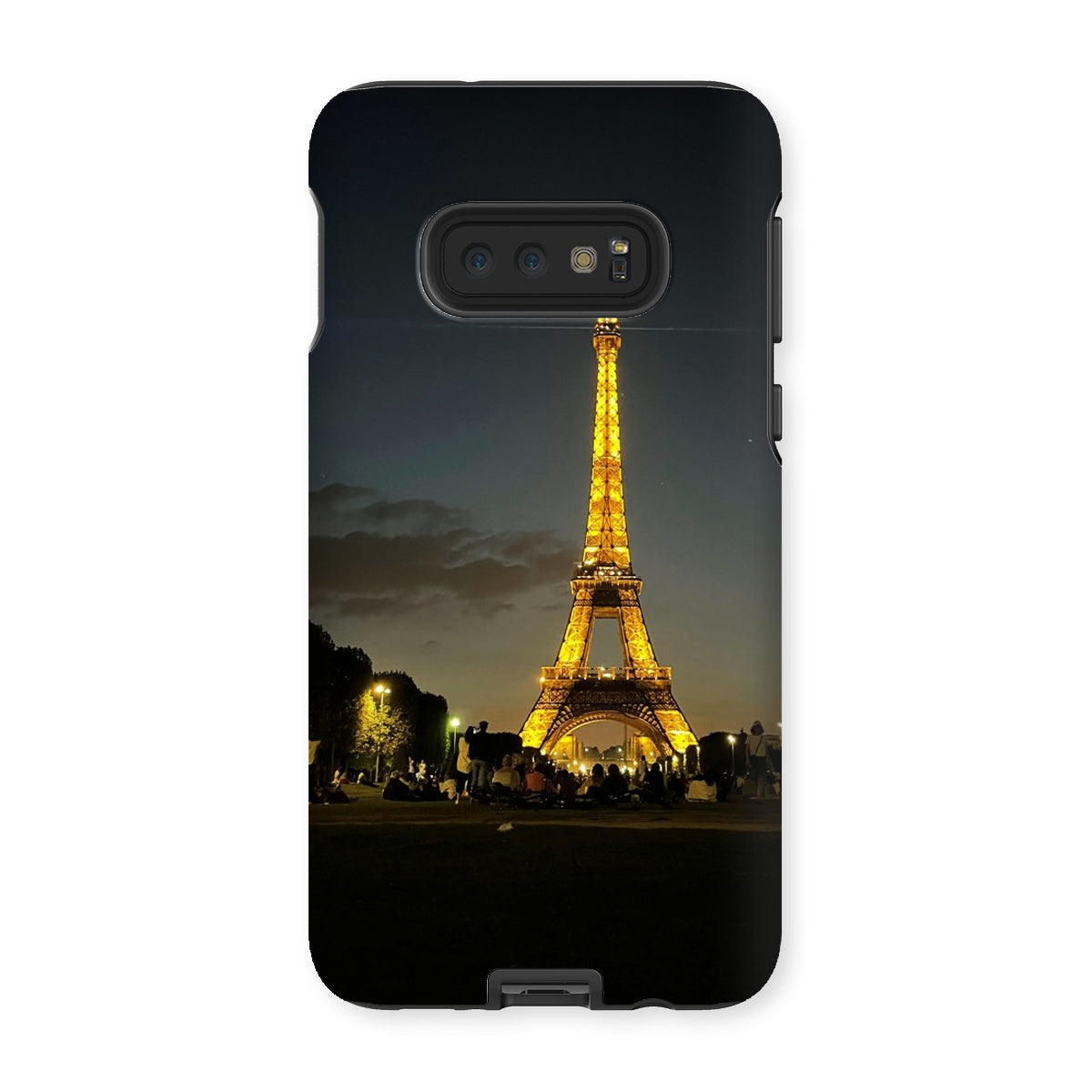 Architecture: Effiel Tower by Night, Paris, France Tough Phone Case