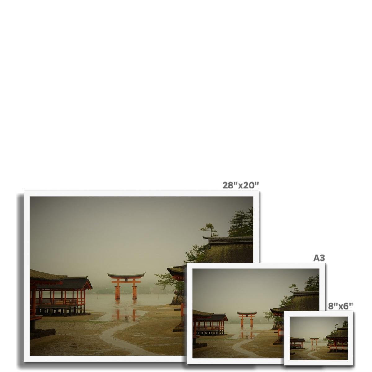 Landscape: Miyajima, Japan Framed Print